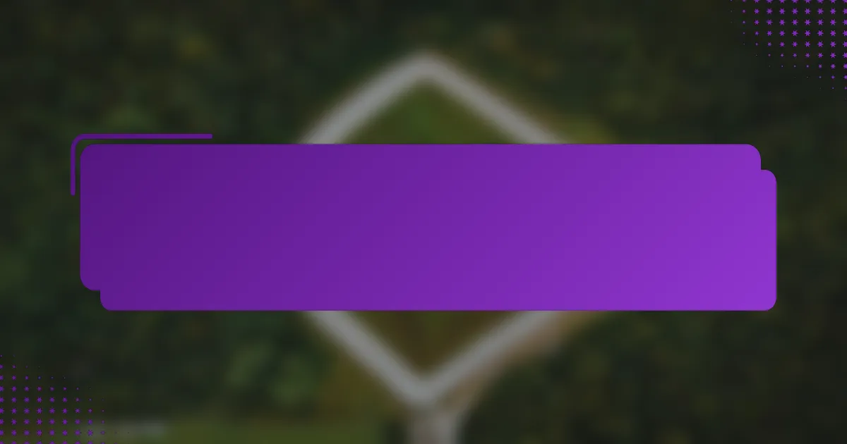 পূর্ব পর্তুগালে বেসবল প্রতিভা মূল্যায়নের জন্য বিস্তৃত চেকলিস্ট